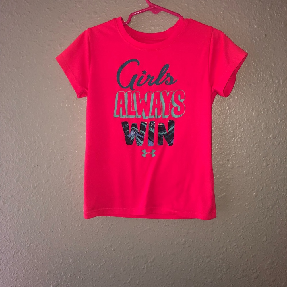 Under armor and target shirt size 5